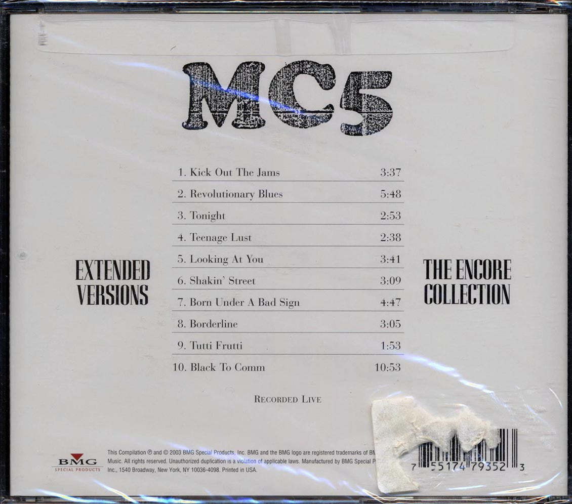 MC5 - Extended Versions: The Encore Collection