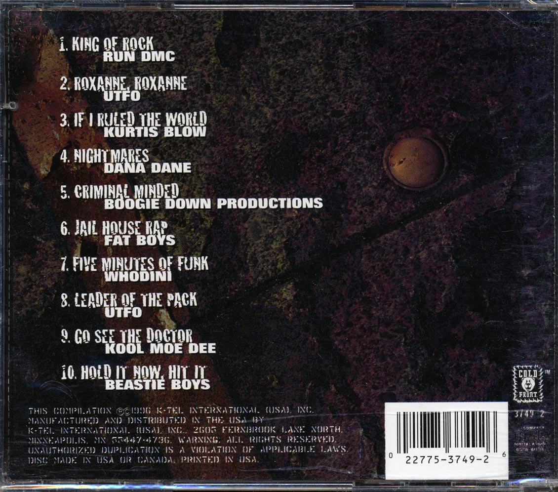 Run DMC, UTFO, Kurtis Blow, Etc. - History Of Rap Volume 1