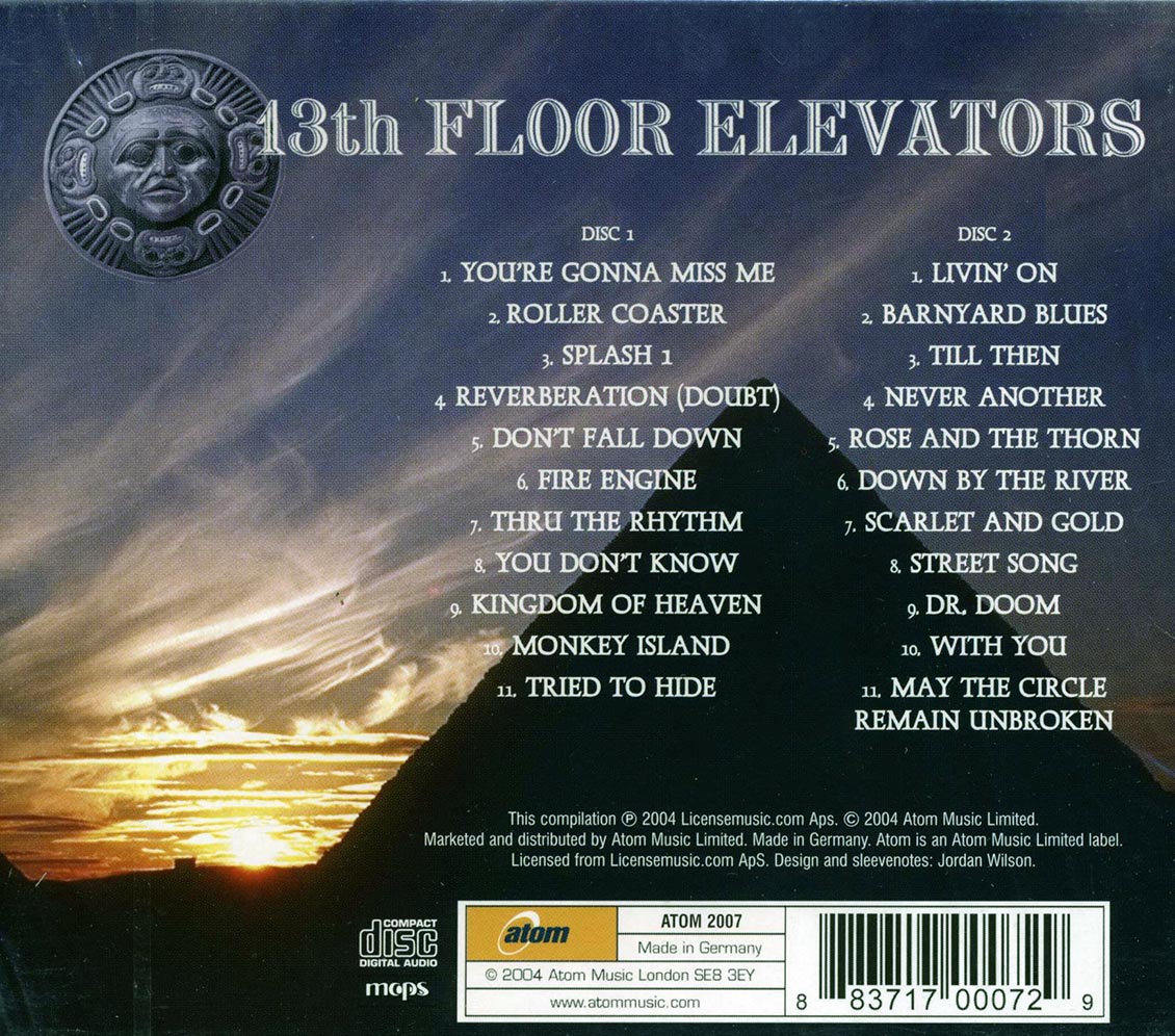 13th Floor Elevators - Reverberations (22 tracks) (2xCD)