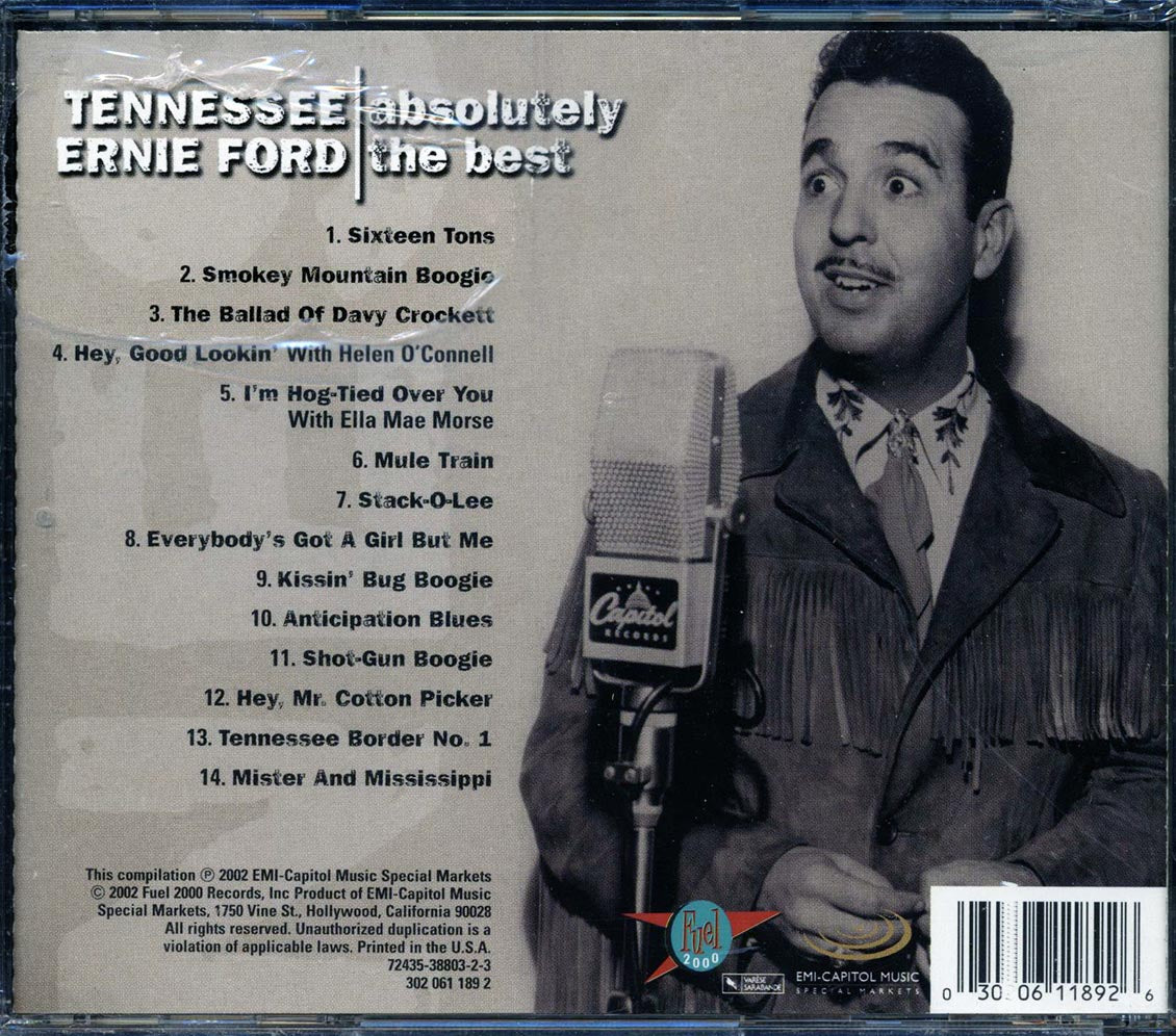 Tennessee Ernie Ford - Absolutely The Best (marked/ltd stock)