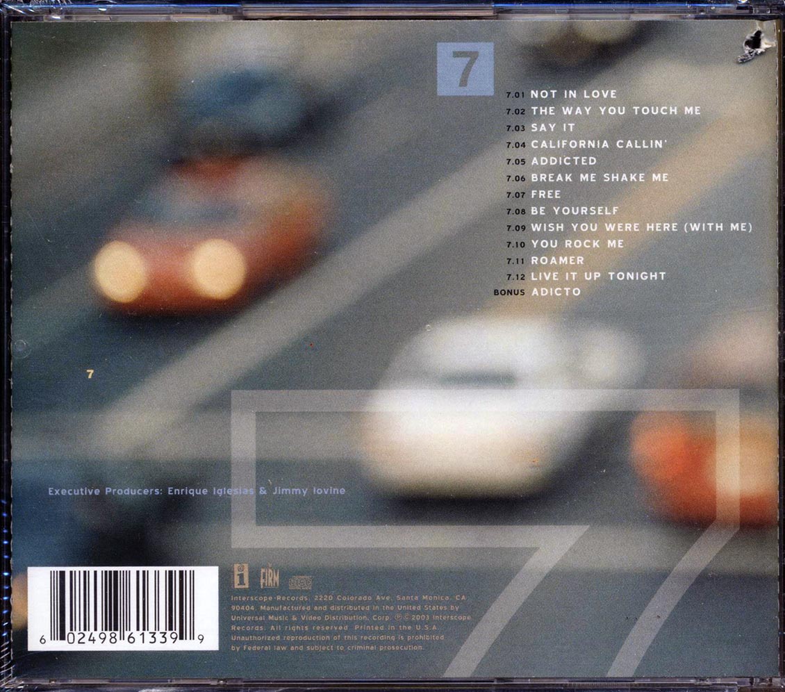 Enrique - Seven (marked/ltd stock)