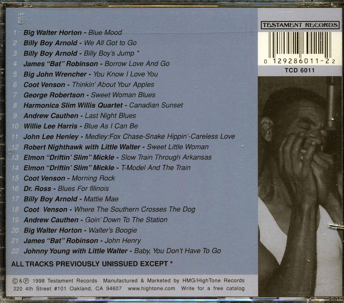Big Walter Horton, Billy Boy Arnold, Big John Wrencher, Etc. - Down Home Harp (marked/ltd stock)