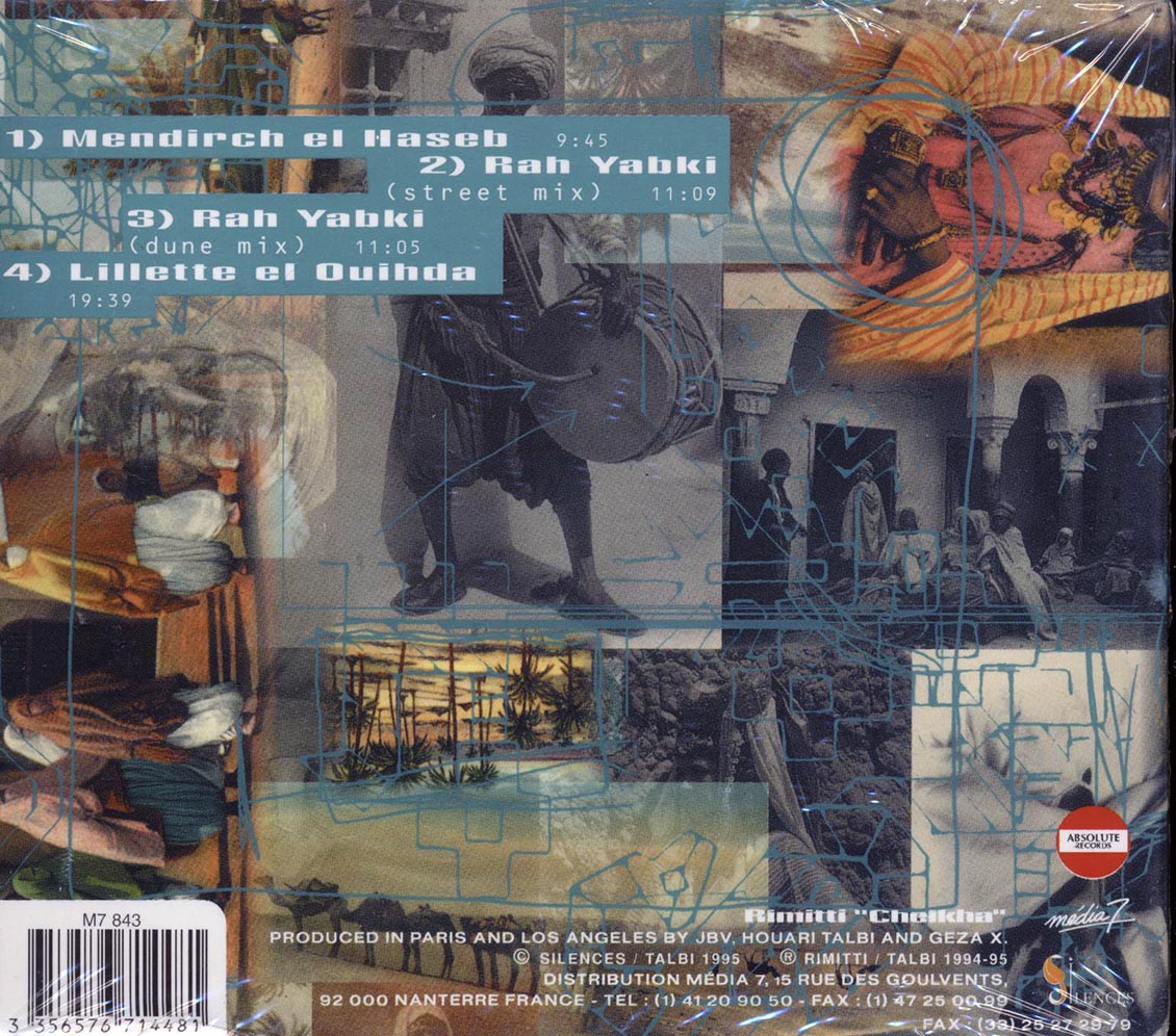 Cheikha Rimitti, Robert Fripp, Flea - Cheikha: Unreleased Tracks From The Sidi Mansour Album