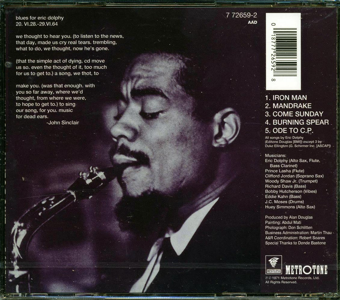 Eric Dolphy - Iron Man