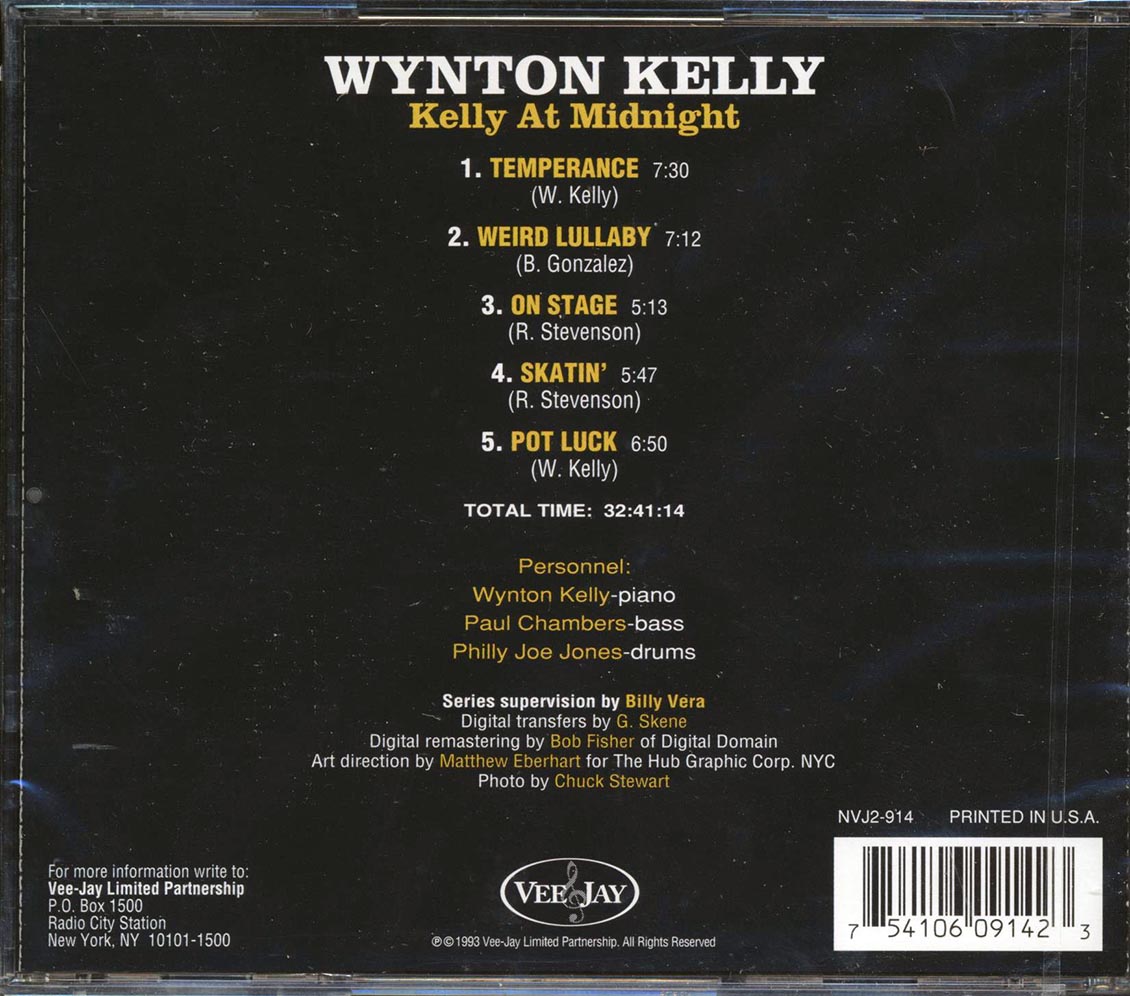 Wynton Kelly - Kelly At Midnight