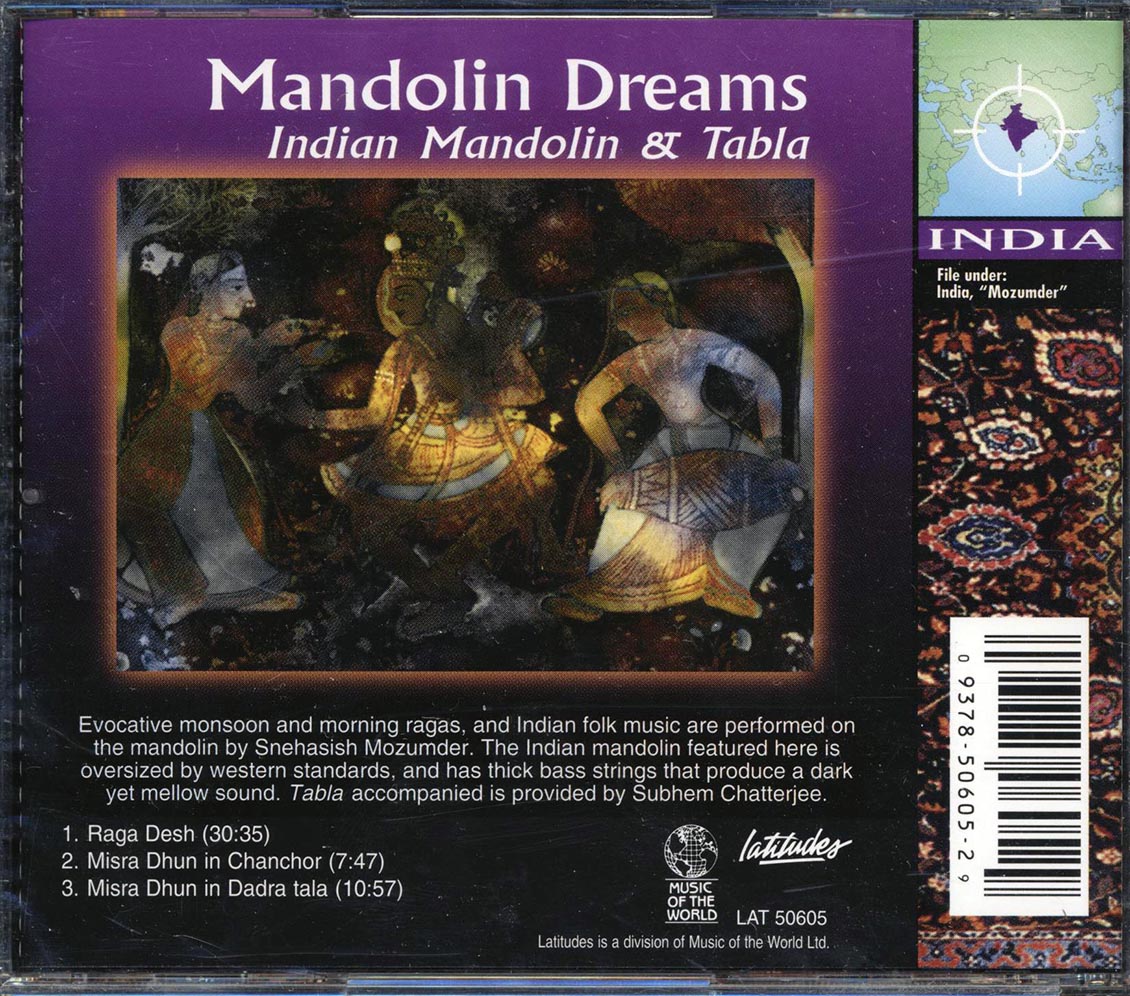 Shehashish Mozumder - Mandolin Dreams: Indian Mandolin & Tabla