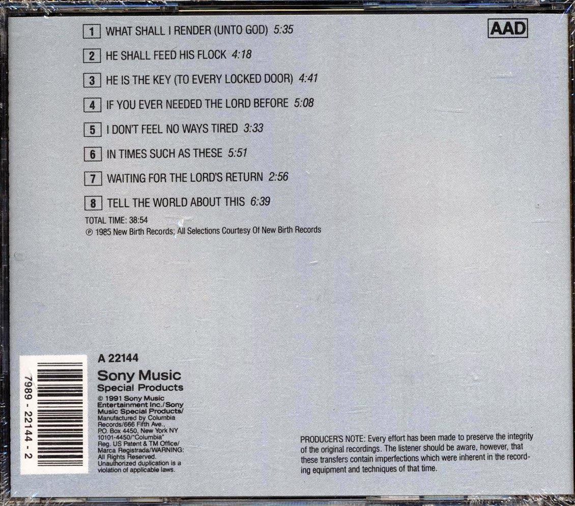 The Barrett Sisters - What Shall I Render: Unto God