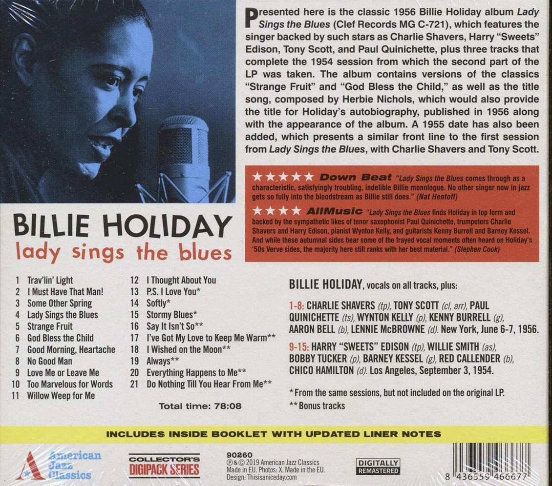 Billie Holiday - Lady Sings The Blues