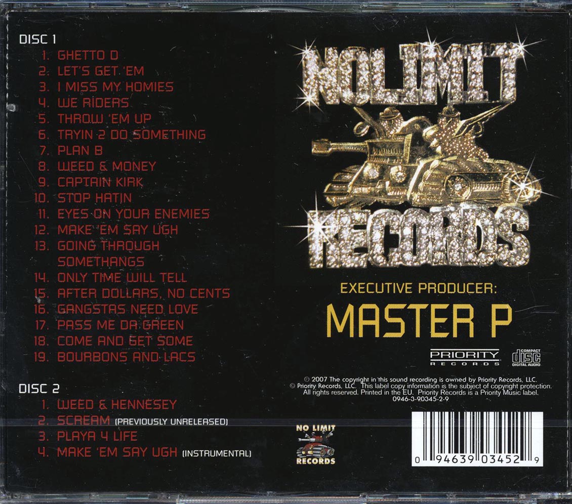 Master P - Ghetto D: 10th Anniversary Edition (23 tracks) (2xCD)