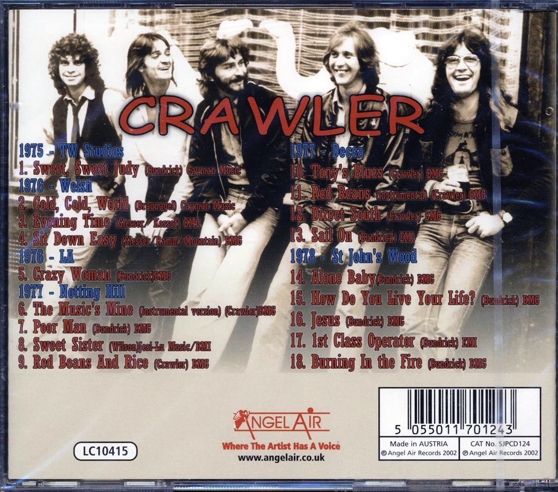 Crawler - Demo Anthology 1975-1978