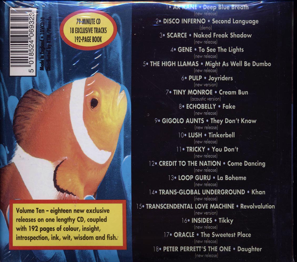 Disco Inferno, Scarce, Gene, Pulp, Etc. - Volume 10 (incl. large booklet)