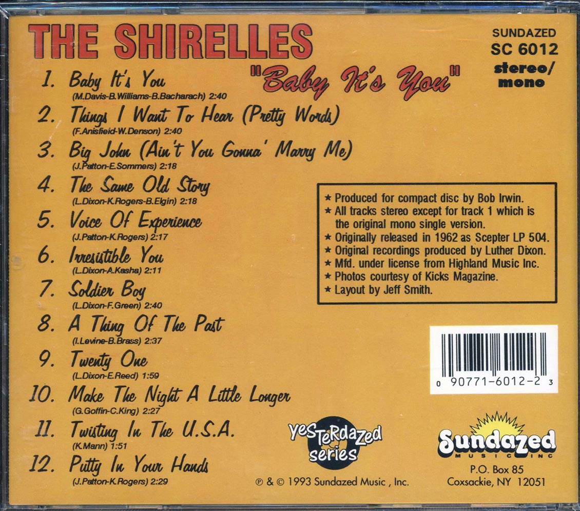 The Shirelles - Baby It's You