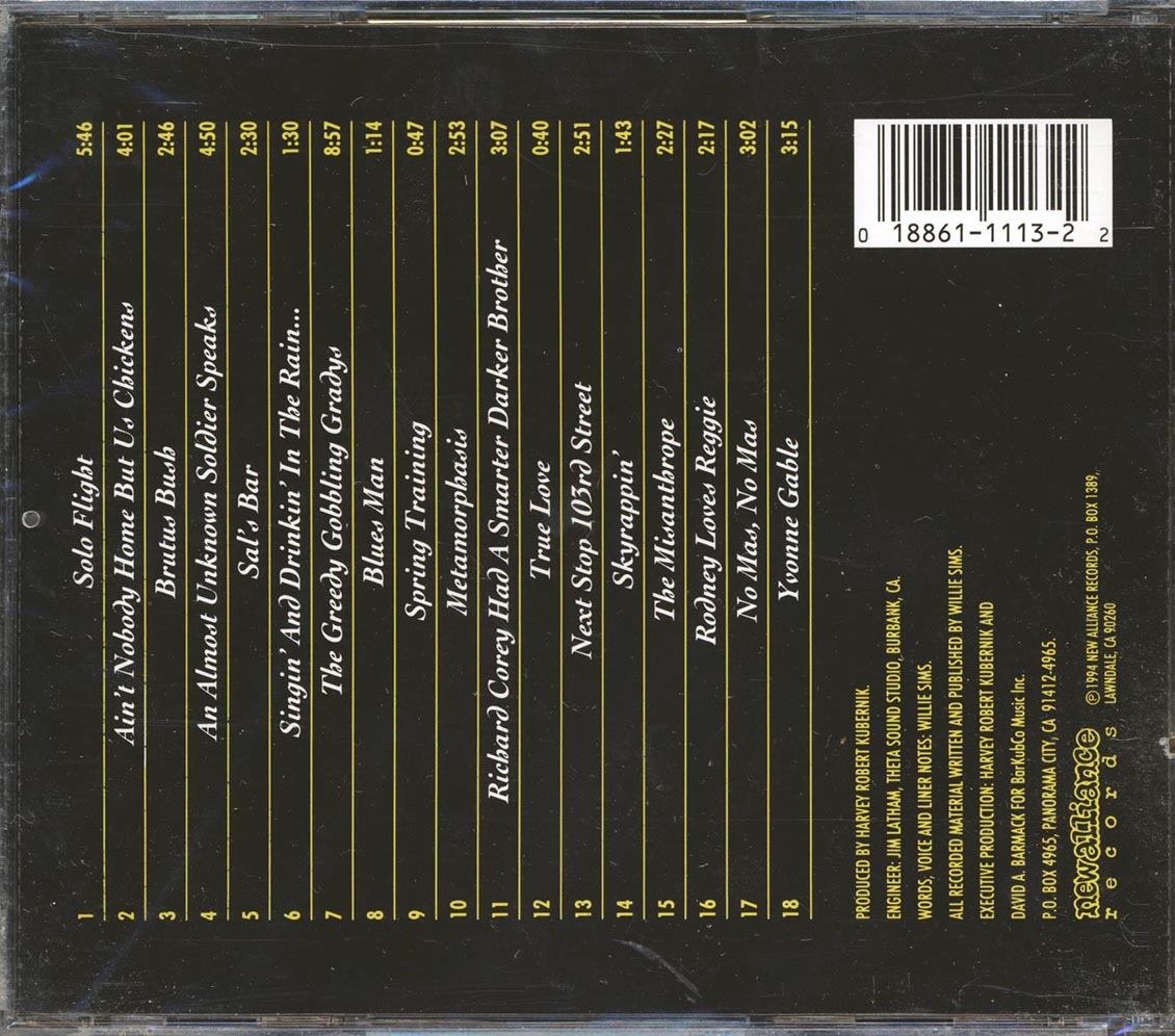 Willie Sims - Story Yeller (marked/ltd stock)