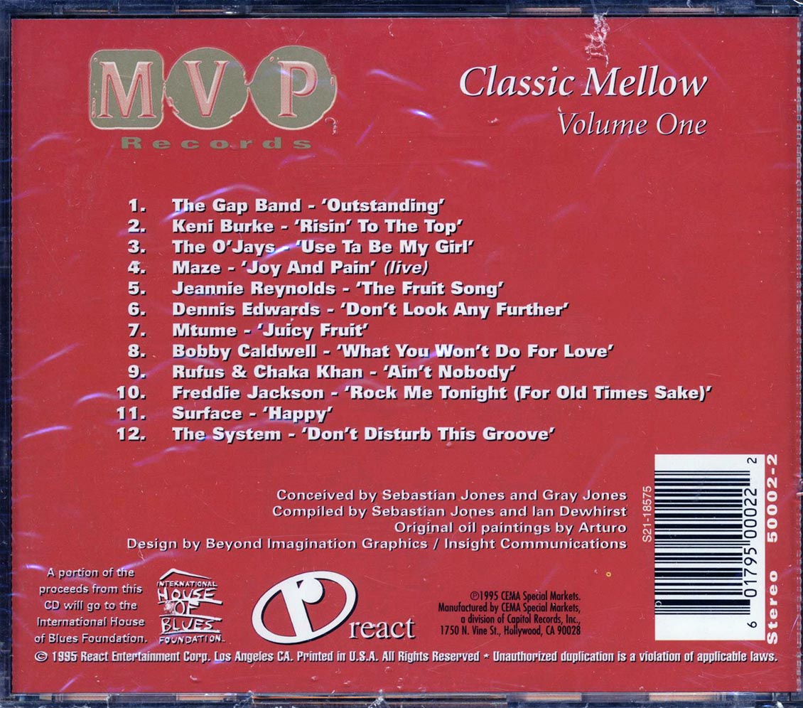 The Gap Band, Maze, The O'Jays, Etc. - Classic Mellow Volume 1