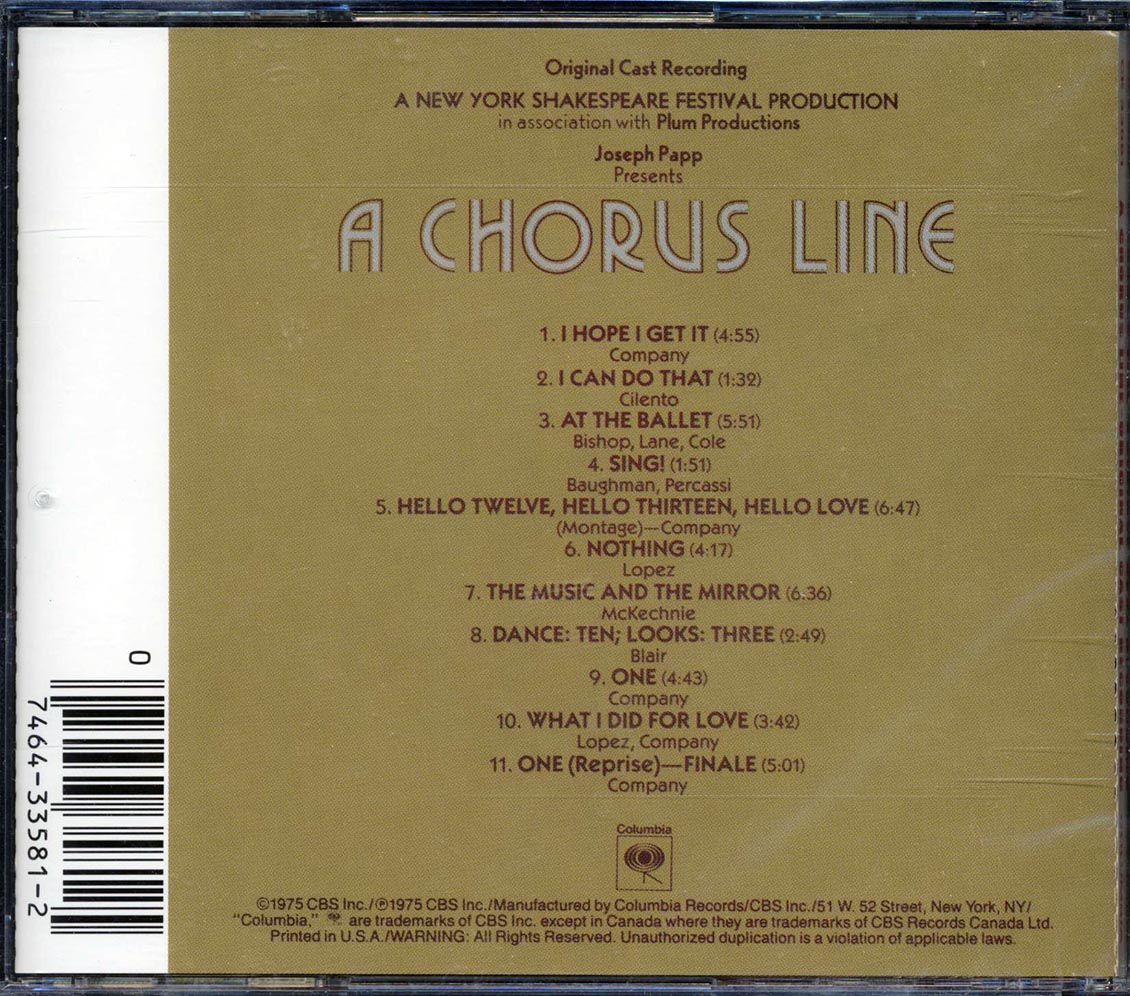 Various - A Chorus Line