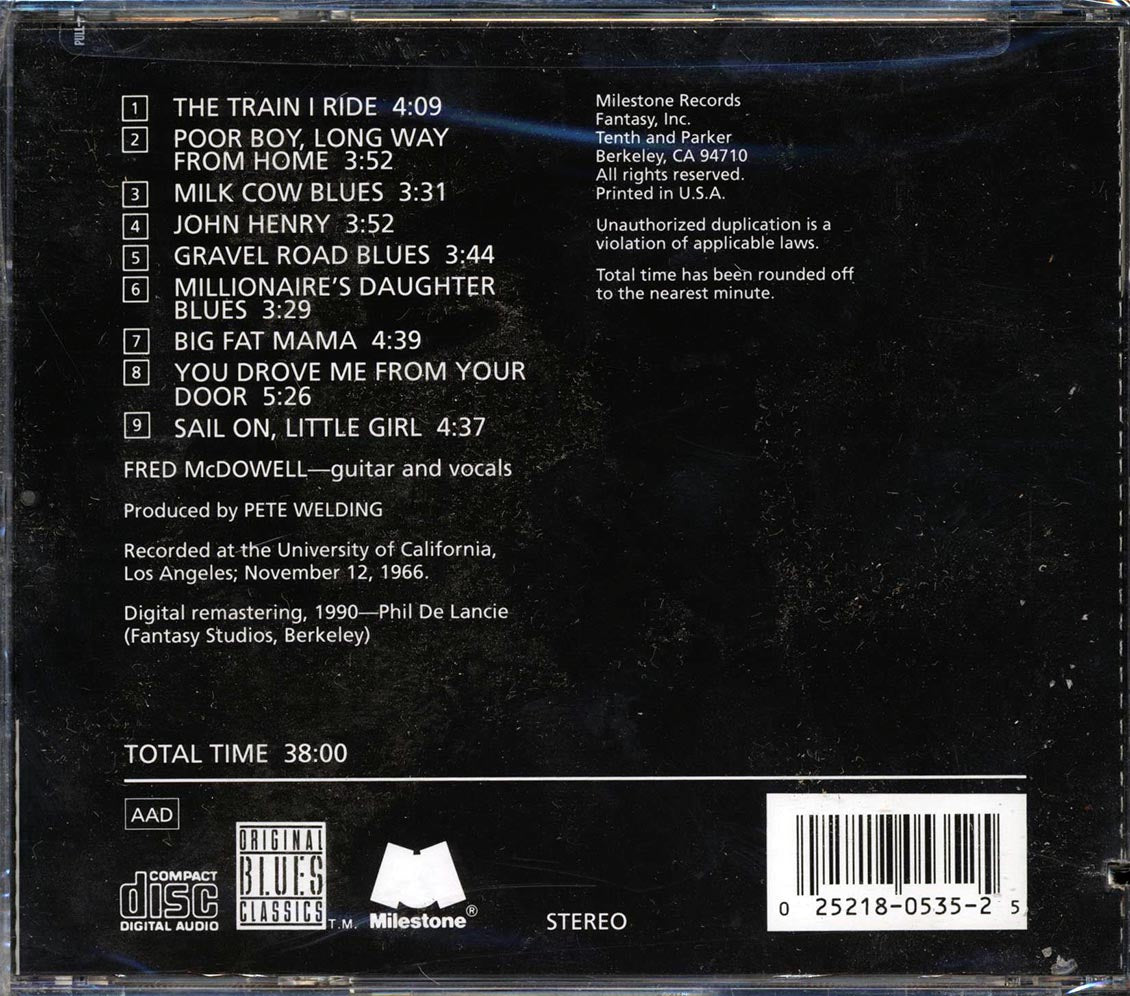 Fred McDowell - Long Way From Home (marked/ltd stock)