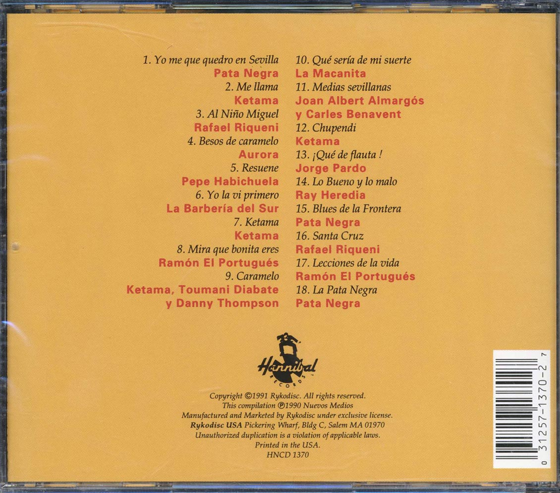 Pata Negra, Ketama, Rafael Riqueni, Etc. - The Young Flamencos: Los Jovenes Flamencos