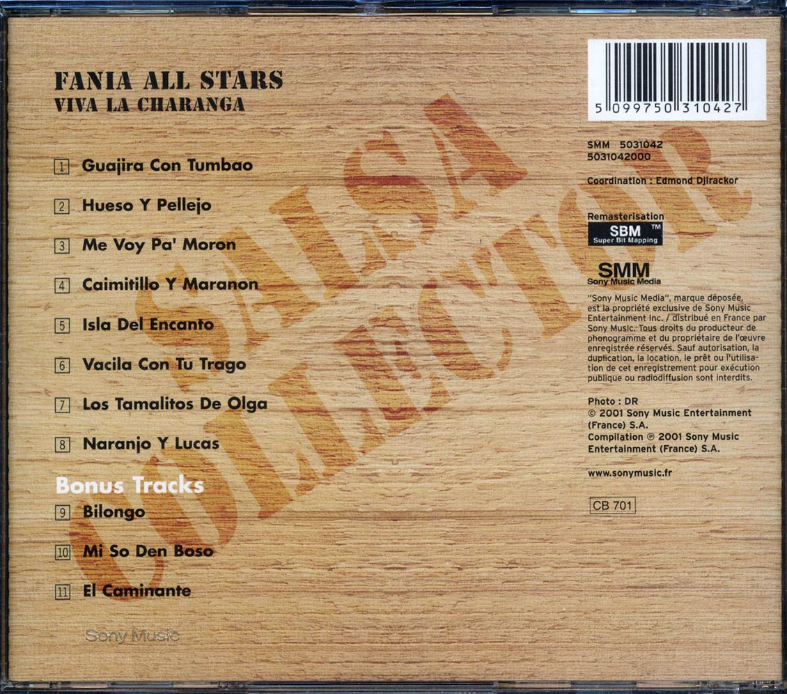Fania All Stars - Viva La Charanga (+3 bonus tracks)