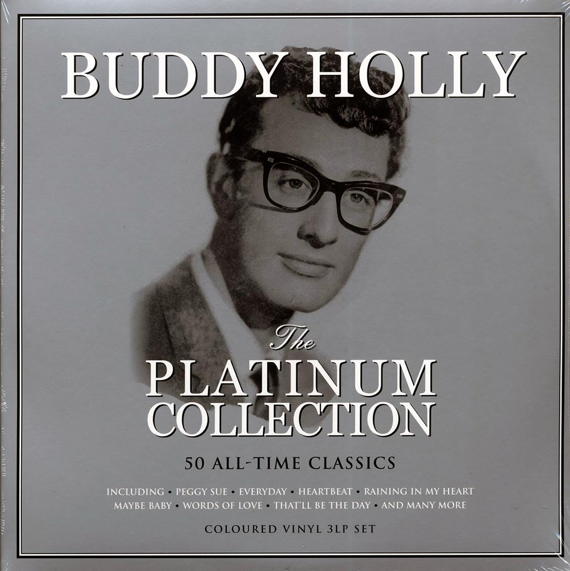Buddy Holly - The Platinum Collection (50 tracks) (3xLP) (white vinyl)