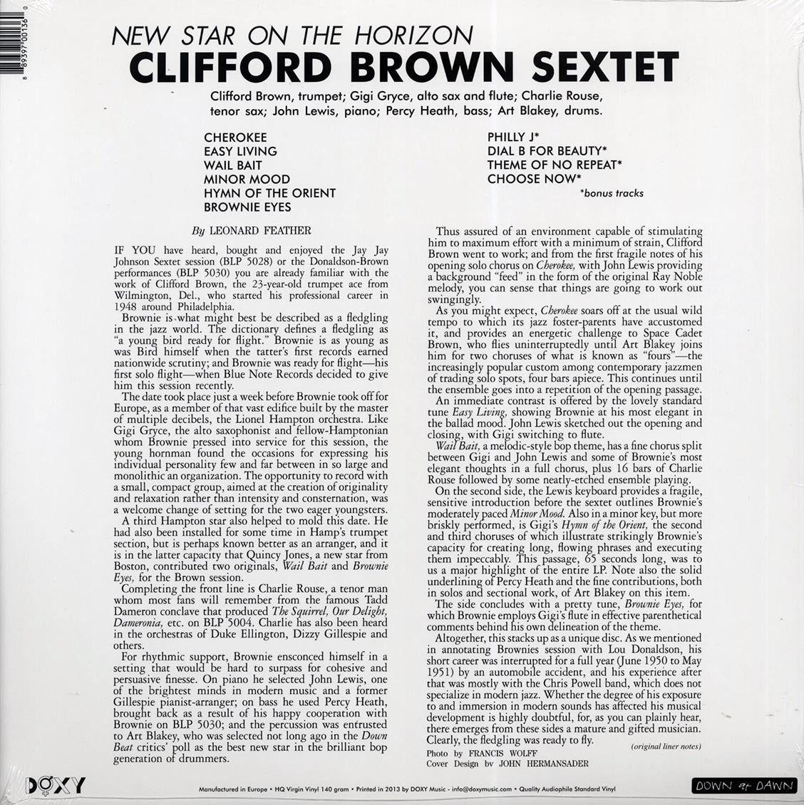 Clifford Brown - New Star On The Horizon