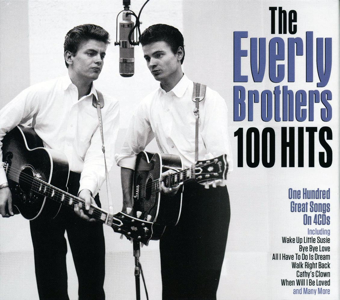The Everly Brothers - 100 Hits (100 tracks) (4xCD) (deluxe 4-fold digipak)