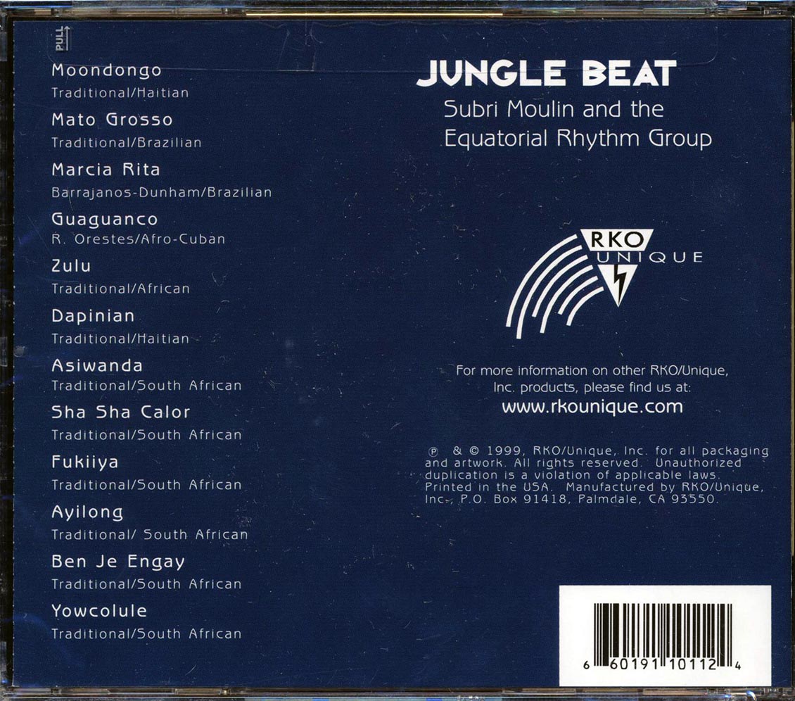 Subri Moulin And His Equatorial Rhythm Group - Jungle Beat