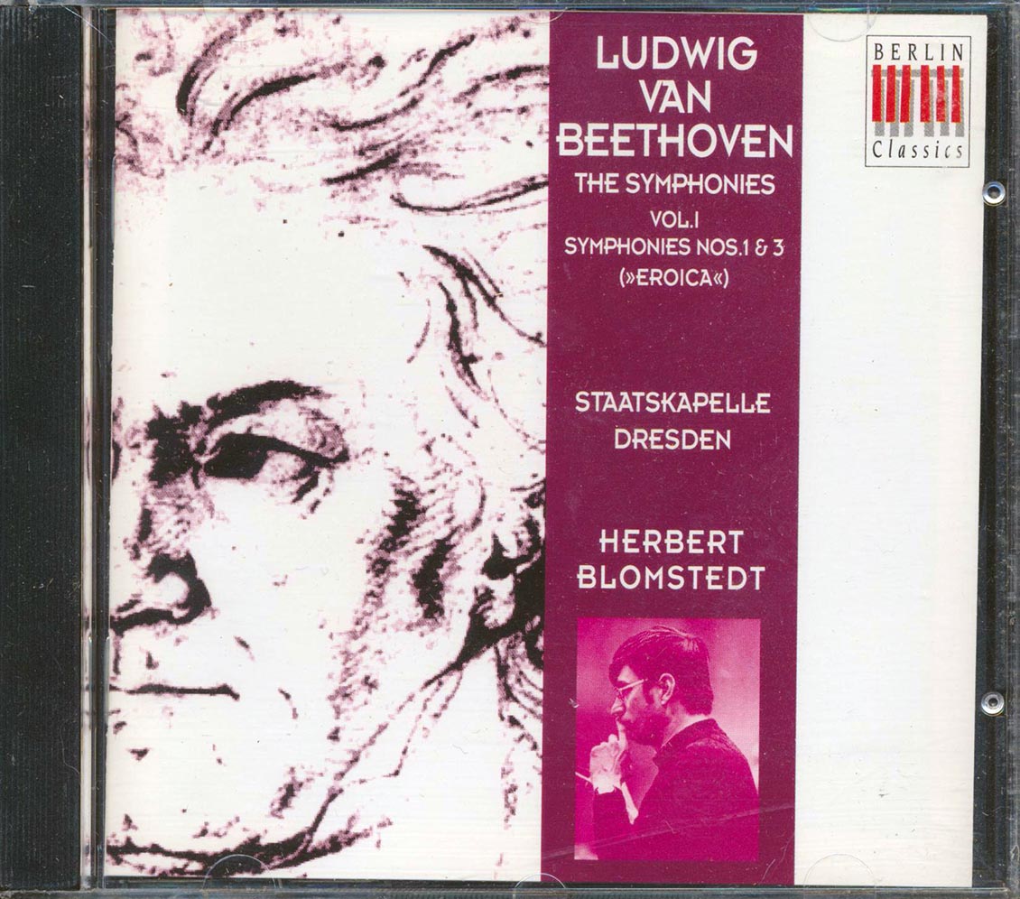 Beethoven, Herbert Blomstedt, Staatskapelle Dresden - Beethoven Sinfonien Vol 1 Nr, 1 & 3
