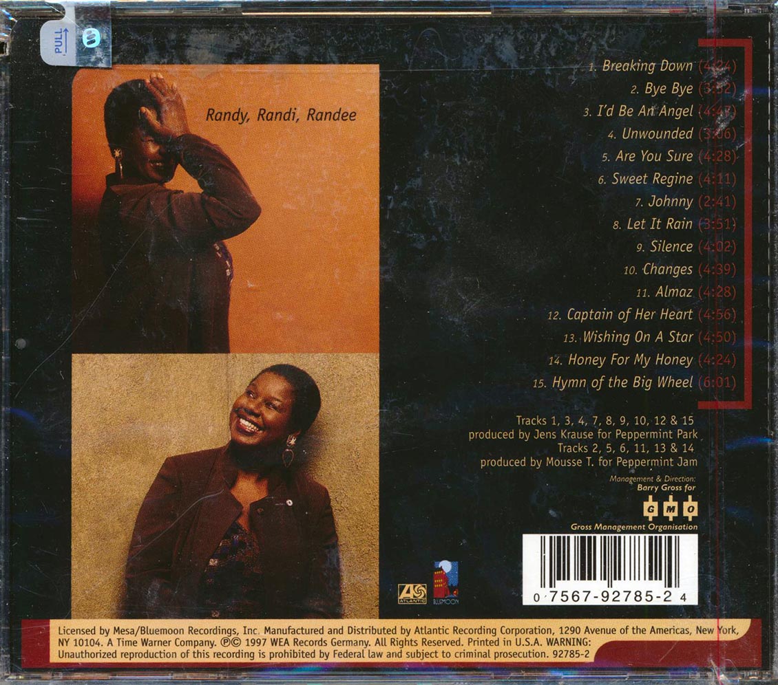 Randy Crawford - Every Kind Of Mood: Randy, Randi, Randee (marked/ltd stock)