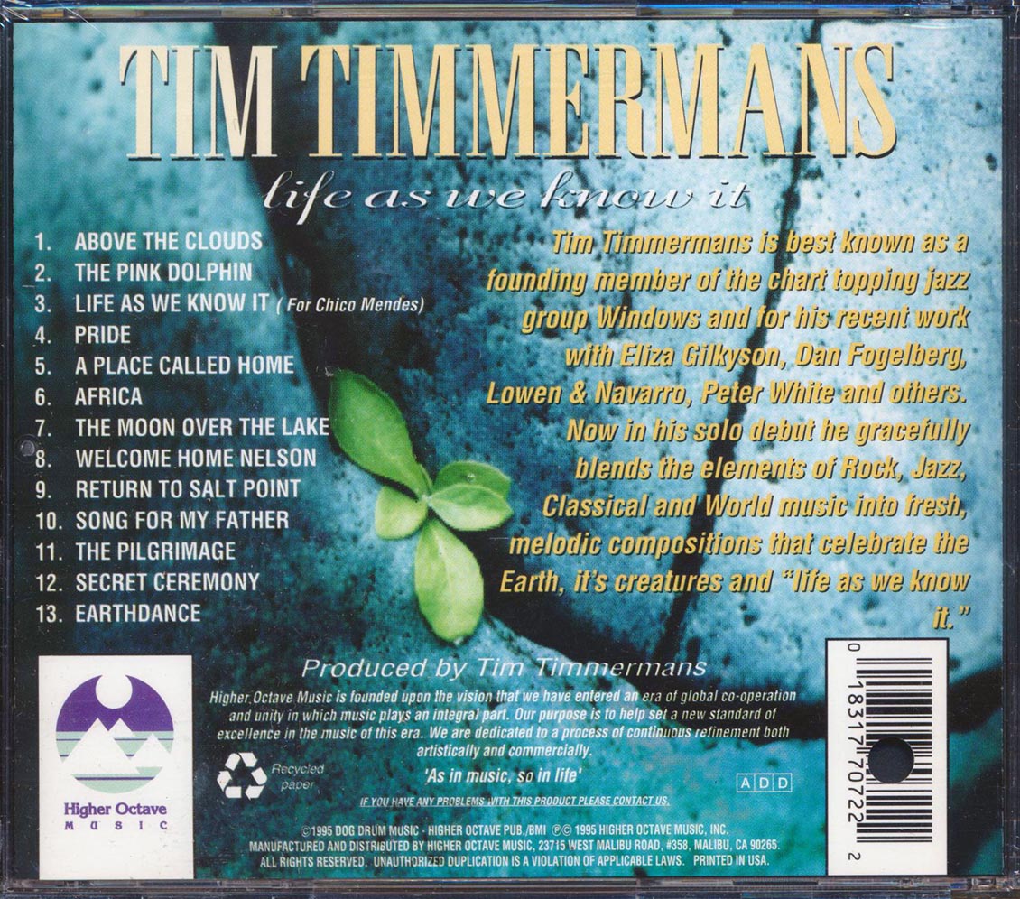 Tim Timmermans - Life As We Know It (marked/ltd stock)