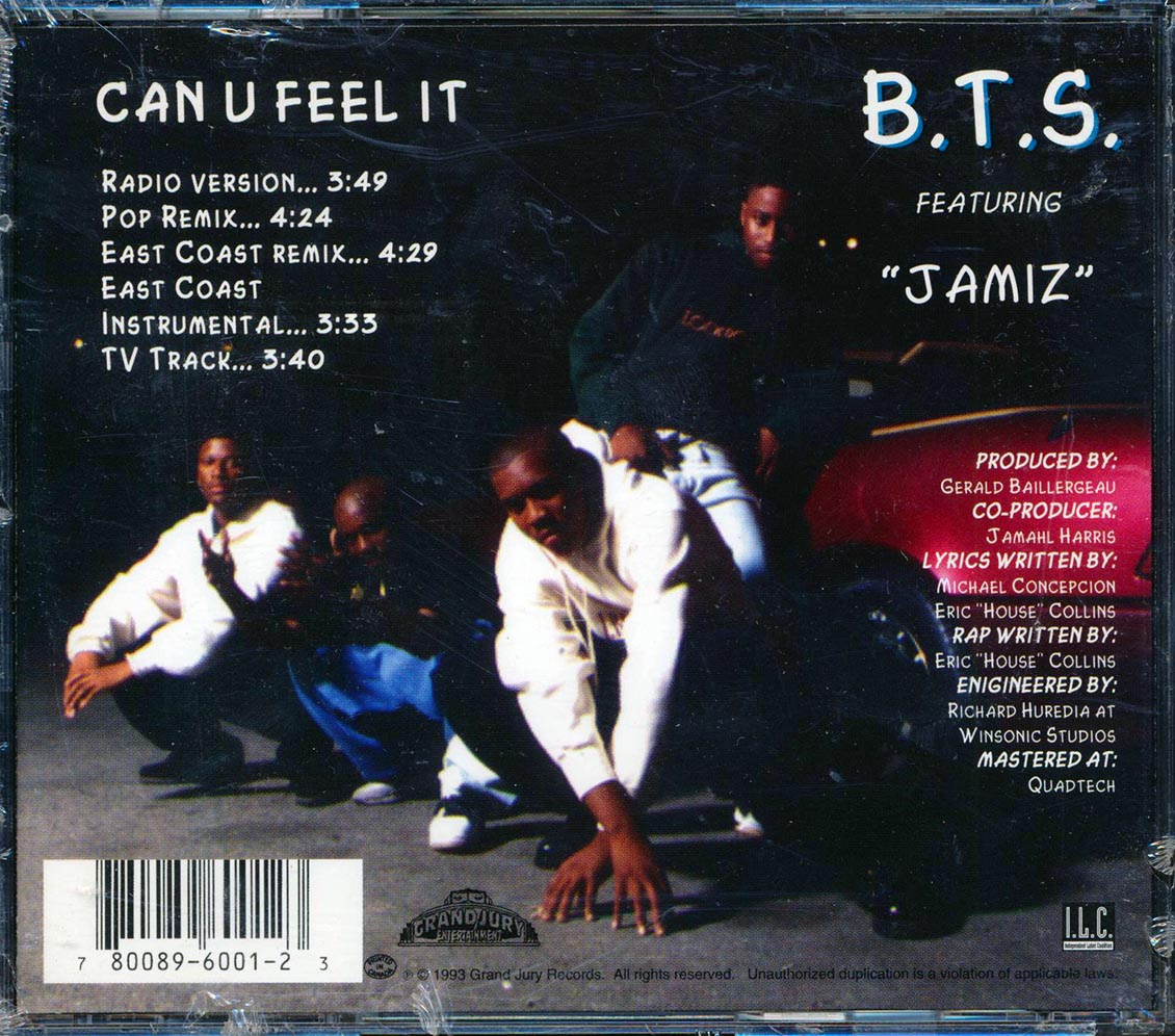 BTS, Jamiz - Can You Feel It