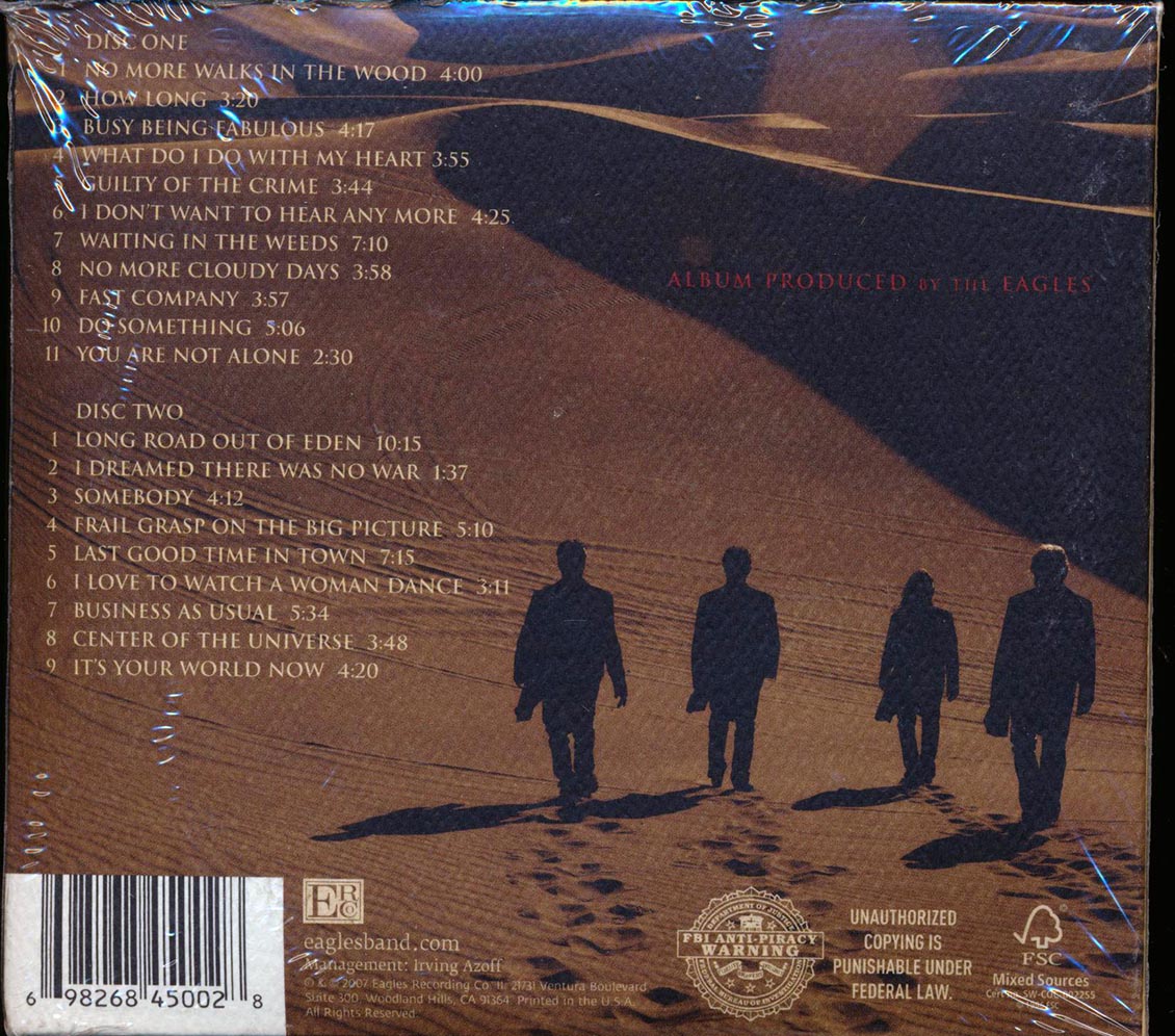 Eagles - Long Road Out Of Eden (20 tracks) (2xCD)