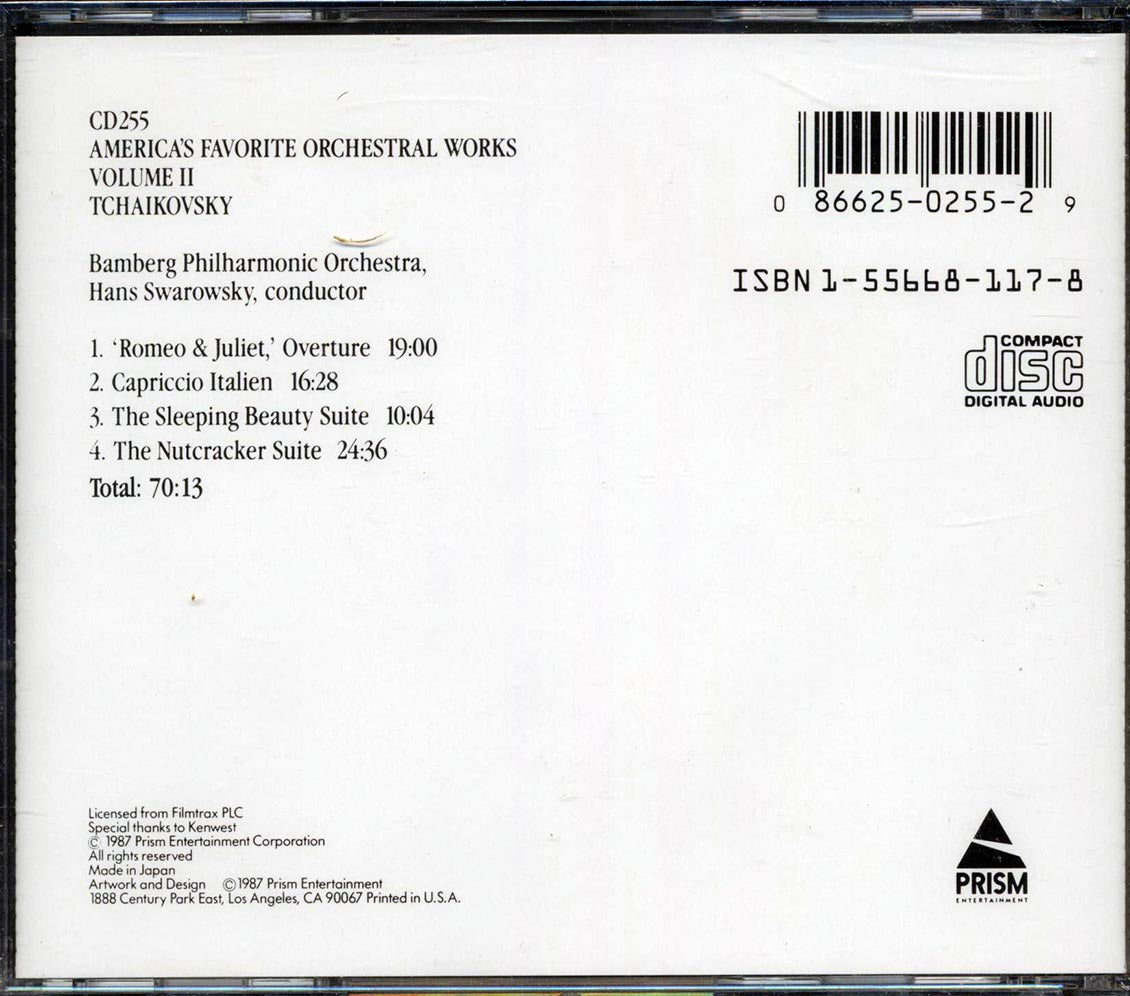 Tchaikovsky - Orchestra Works Volume 2