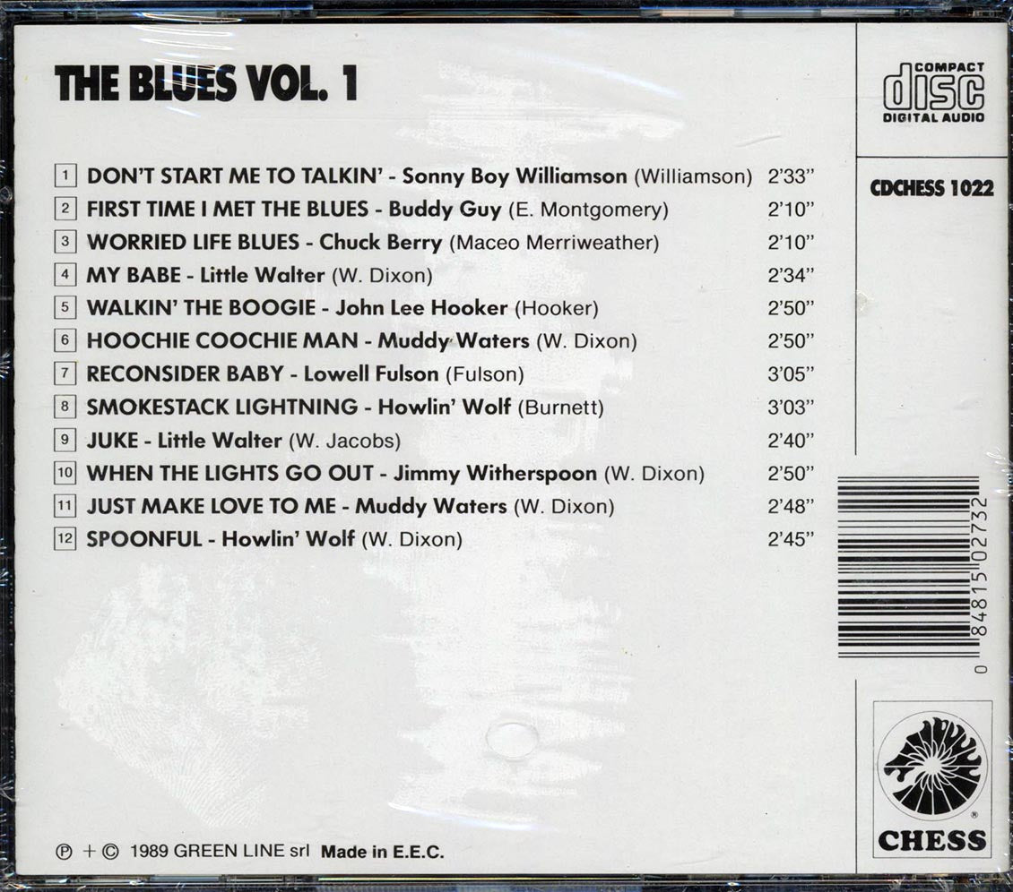 John Lee Hooker, Muddy Waters, Lowell Fulson, Etc. - The Blues Volume 1