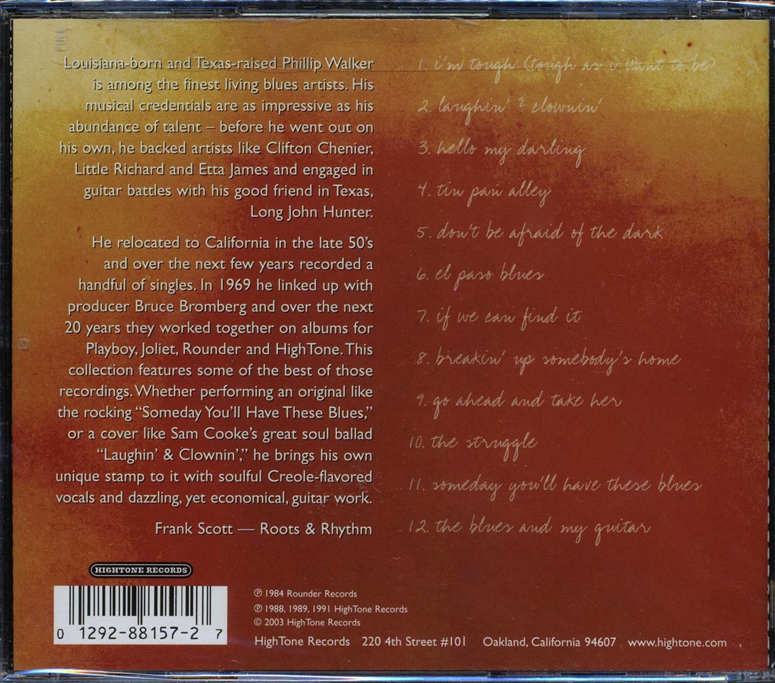 Phillip Walker - The Best Of Phillip Walker: Heritage Of The Blues (marked/ltd stock)