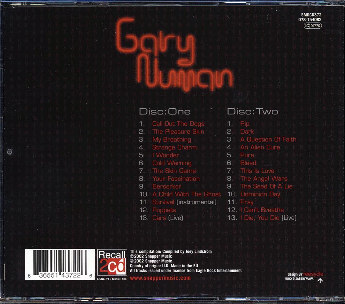 Gary Numan - Dark Wonders (26 tracks) (2xCD)
