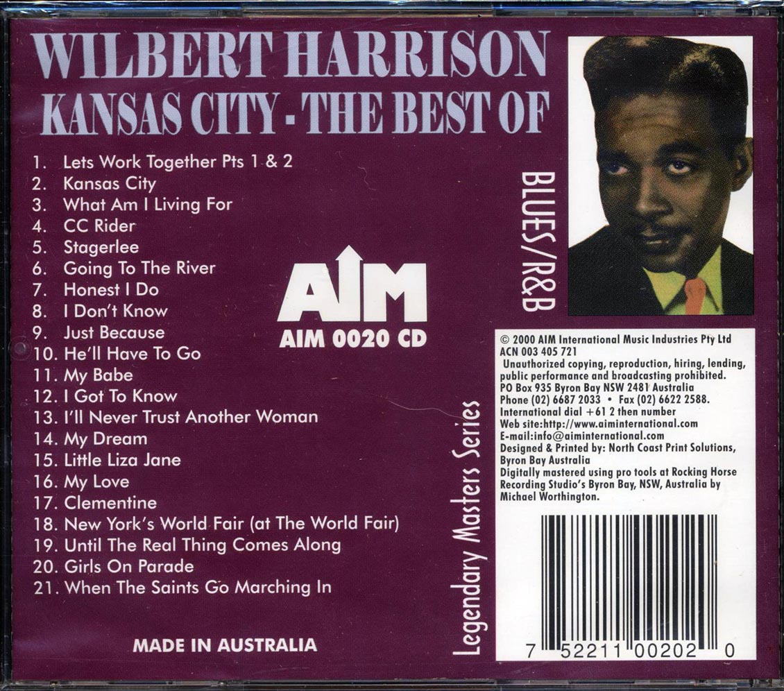 Wilbert Harrison - Kansas City: The Best Of
