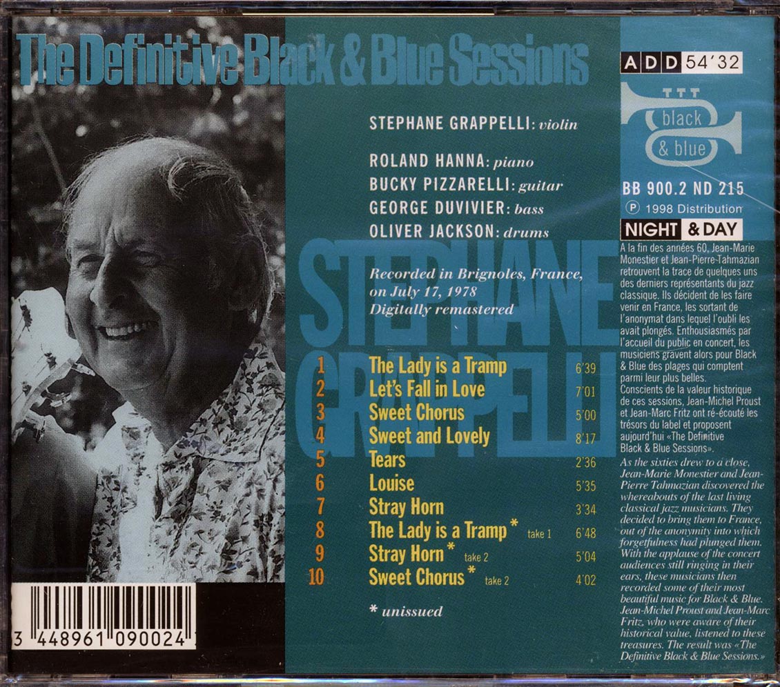 Stephane Grappelli - Sweet Chorus