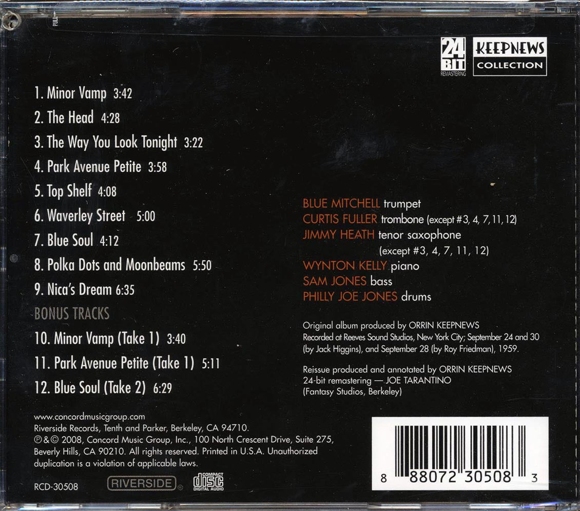Blue Mitchell Sextet - Blue Soul (24-bit mastering) (remastered)