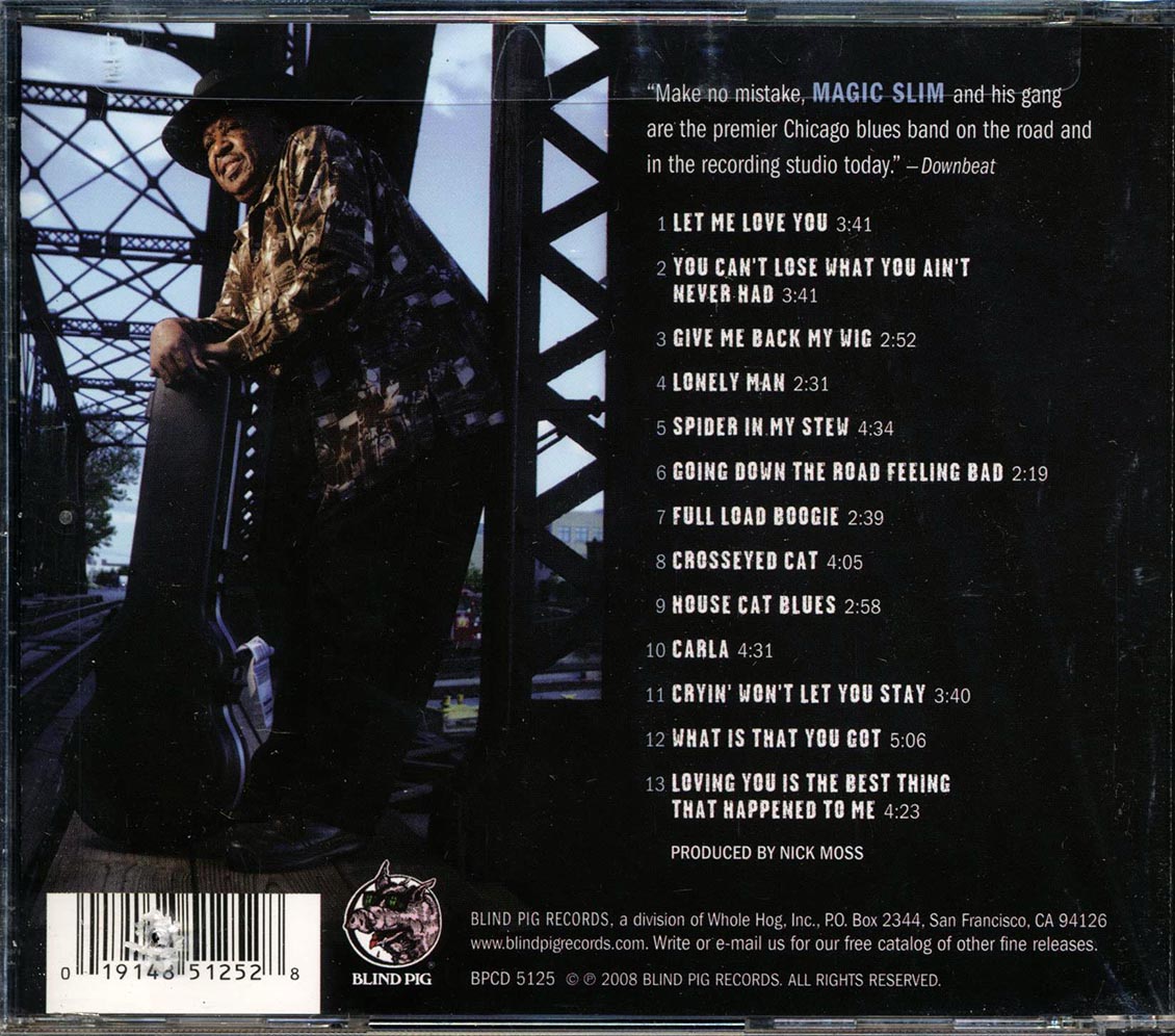 Magic Slim & The Teardops - Midnight Blues (marked/ltd stock)