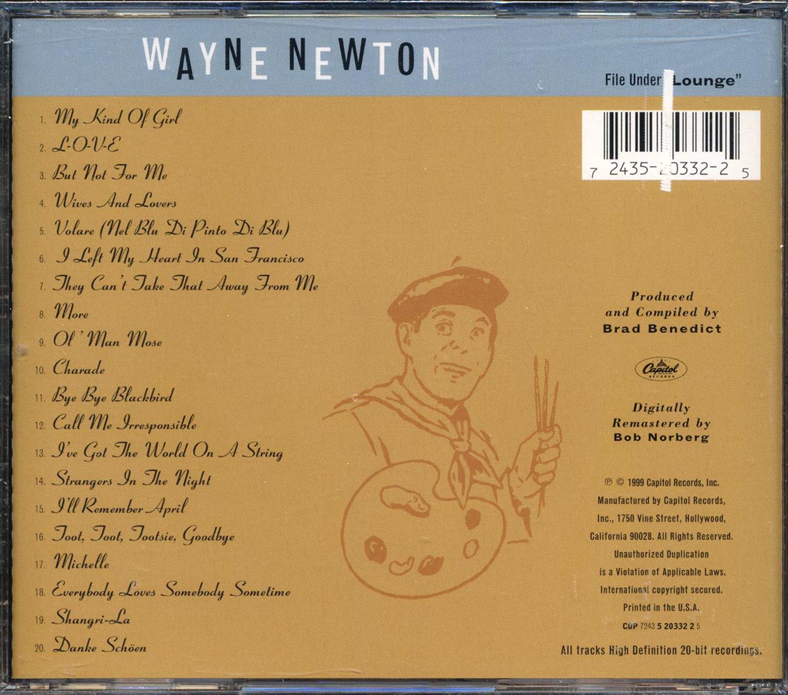 Wayne Newton - Ultra Lounge: Wild, Cool And Swingin' (marked/ltd stock)