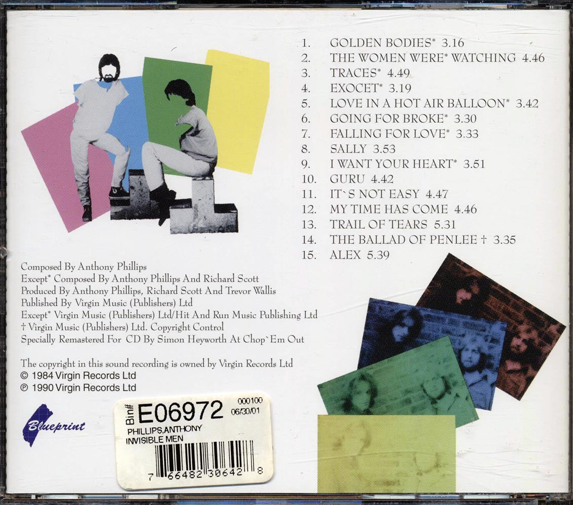 Anthony Phillips - Invisible Men