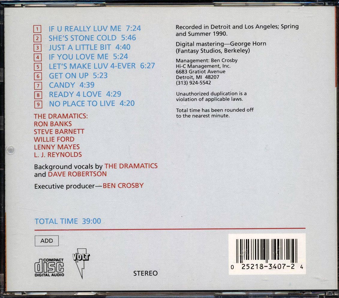 The Dramatics - Stone Cold