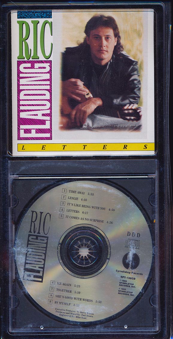 Ric Flauding - Letters (orig. longbox packaging)