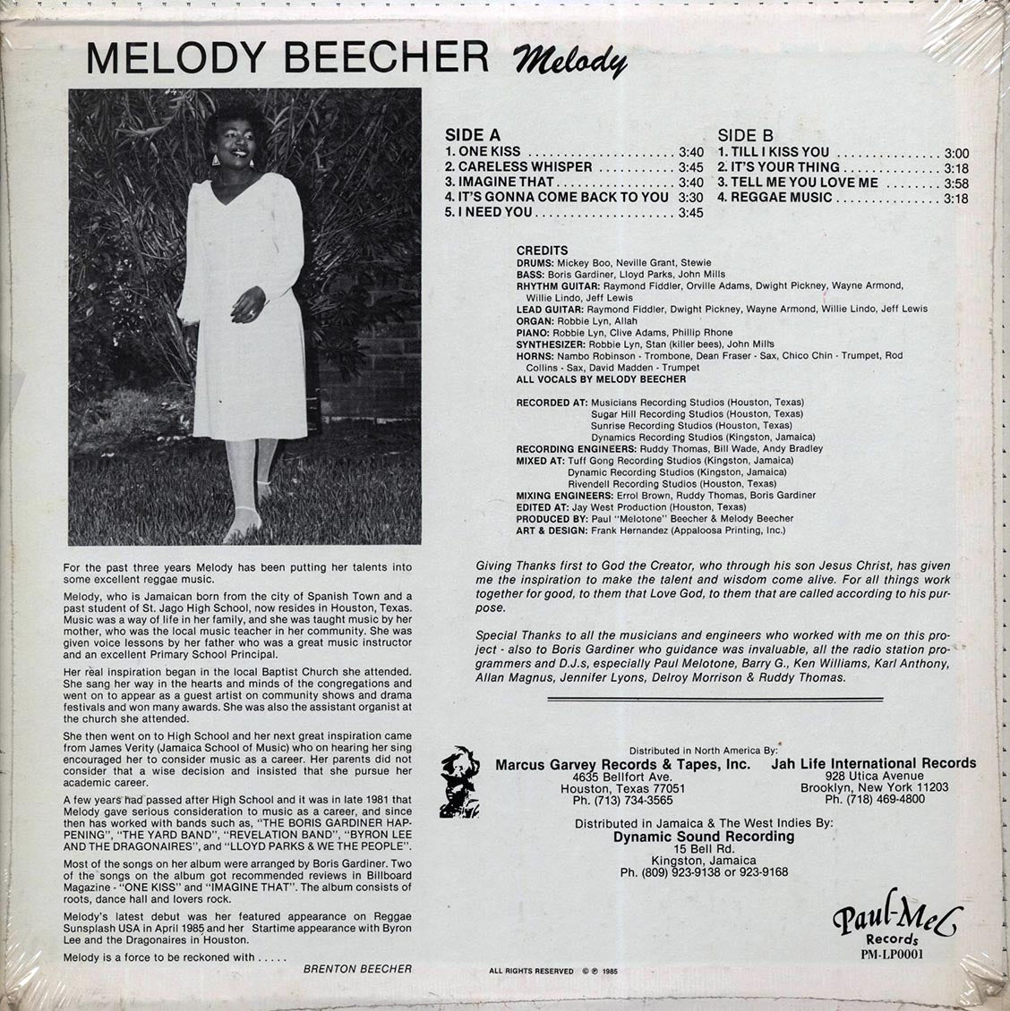 Melody Beecher - Melody (orig. press)