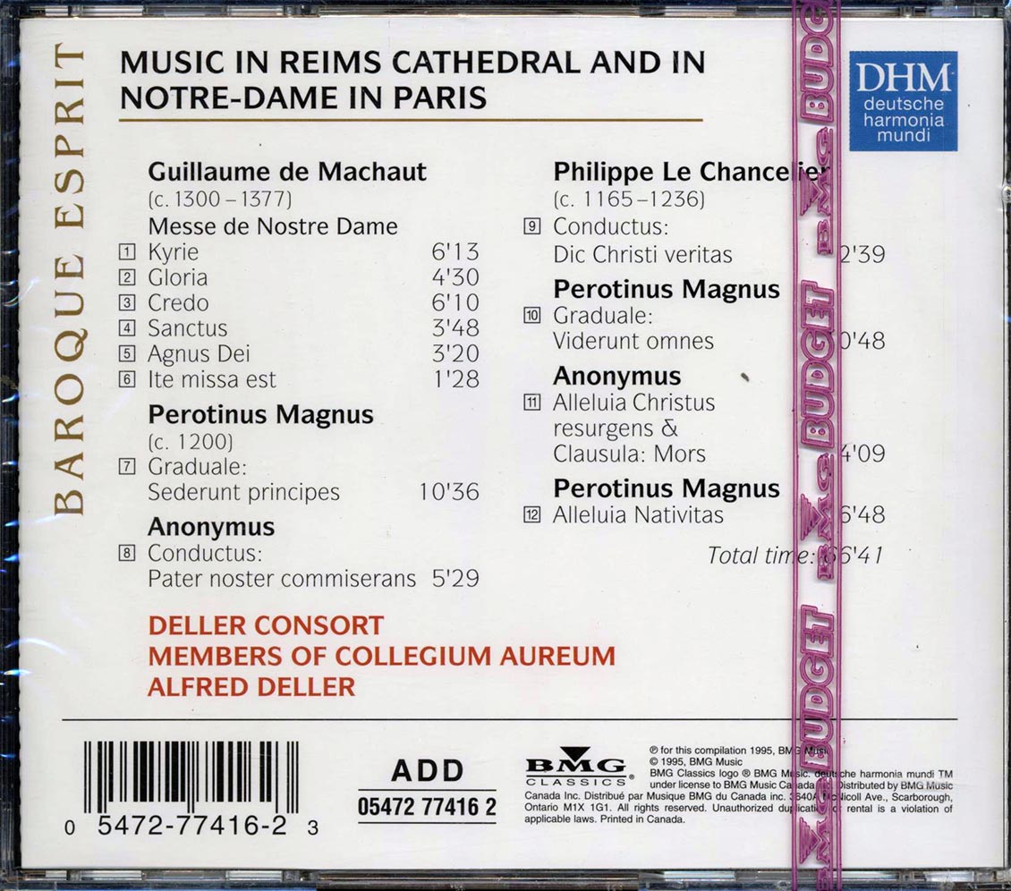 Various - Music In Reims Cathedral And In Notre-Dame De Paris