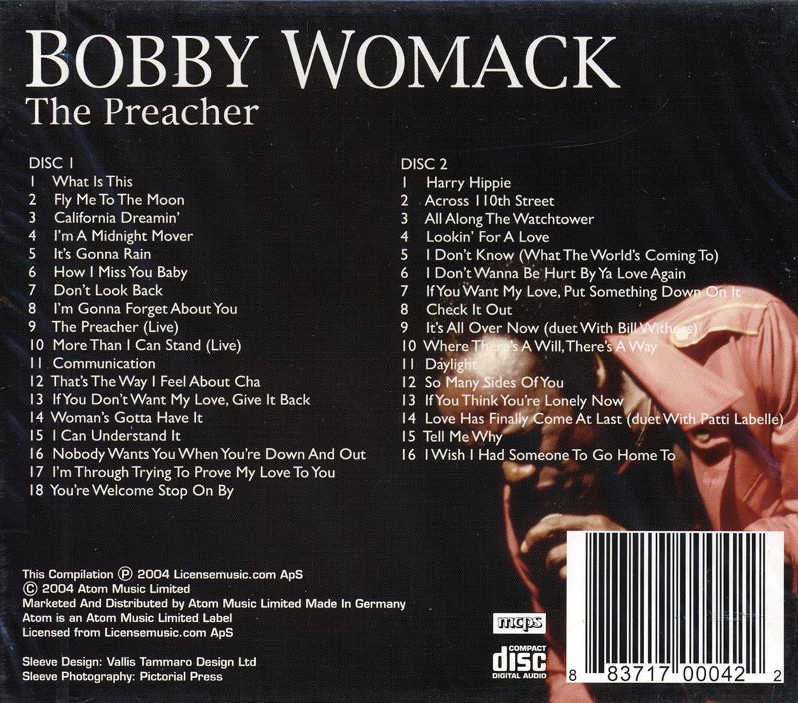 Bobby Womach - The Preacher (34 tracks) (2xCD)