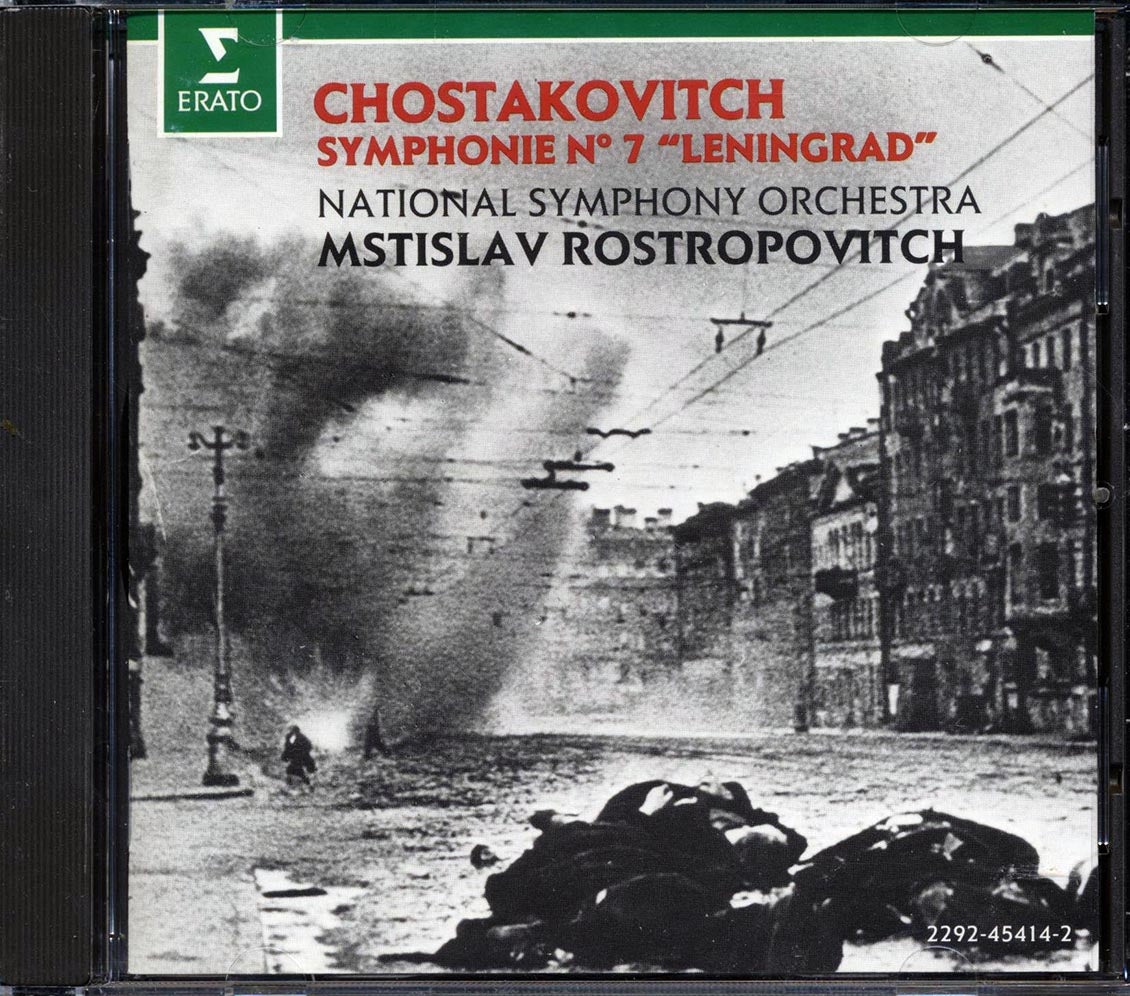 Chostakovitch, National Symphony Orchestra, Mstislav Rostropovitch - Symphonie No. 7: Lenningrad