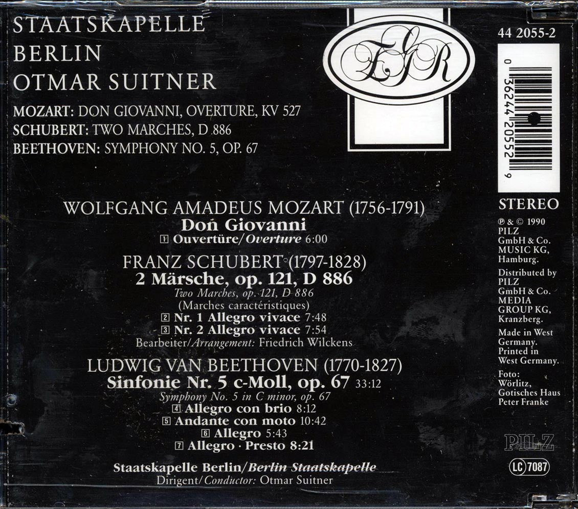 Mozart, Schubert, Beethoven, Suitner, Staatskapelle Berlin - Mozart-Schubert-Beethoven (marked/ltd stock)