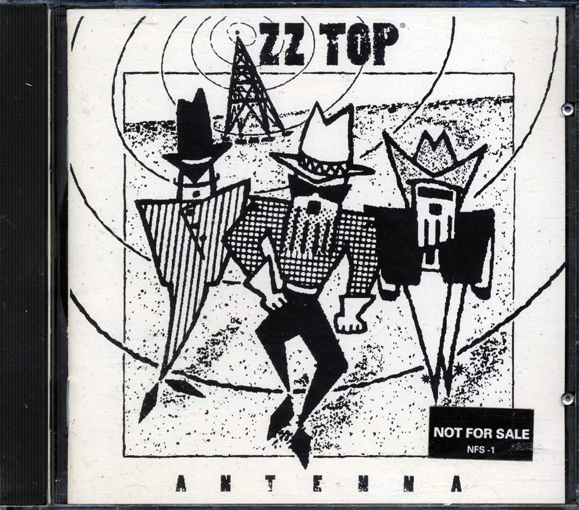 ZZ Top - Antenna (marked/ltd stock)