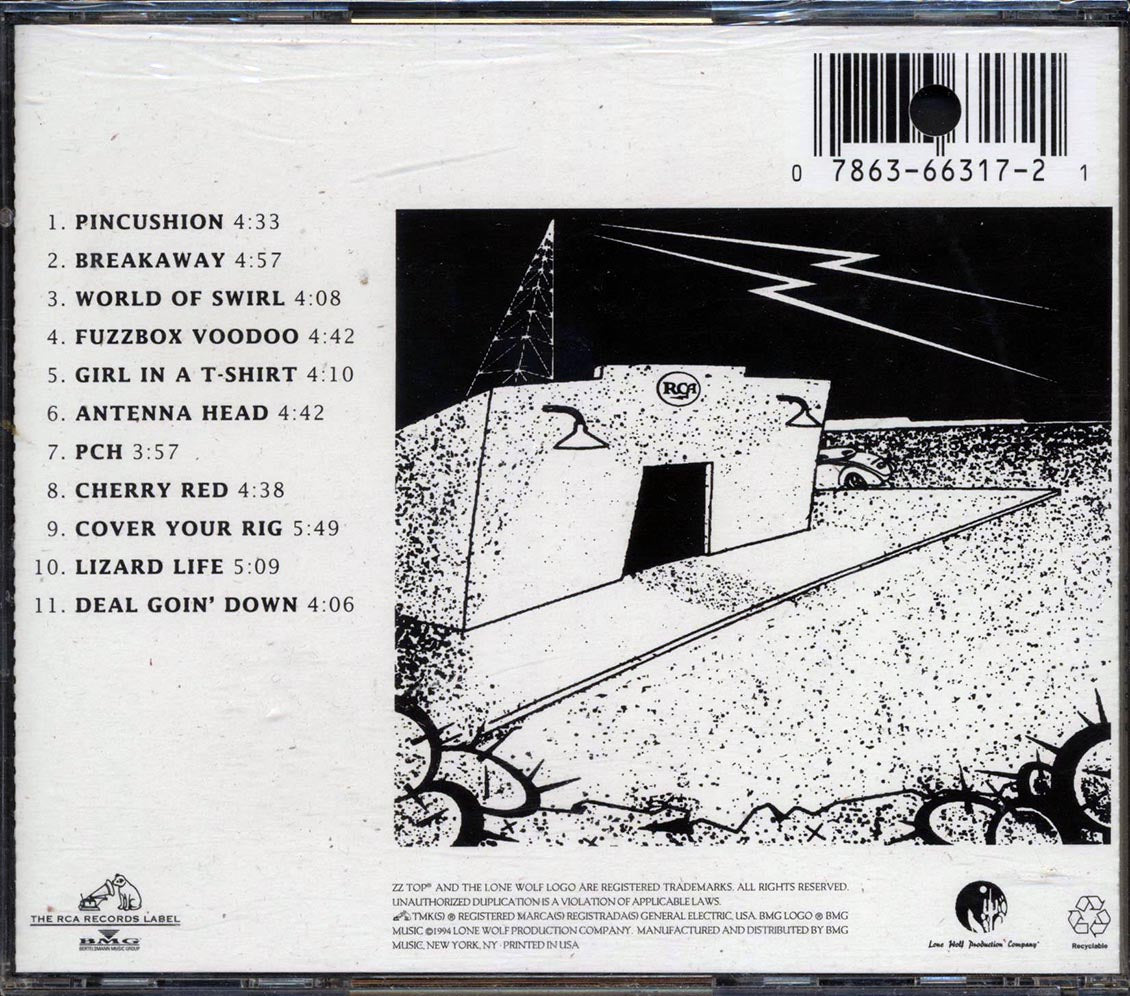 ZZ Top - Antenna (marked/ltd stock)